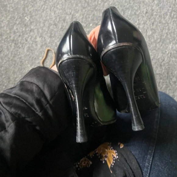 Gucci Black Stiletto Pump Pointed Toe Heels, size 36 - Picture 7 of 13
